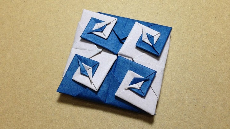 Modular Origami. Origami Vortex Coaster