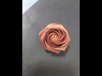 My other rose origami instruction step by step ,It is easy trust me.