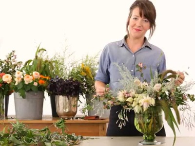 One Kings Lane: How to Create a Bedroom Floral Arrangement
