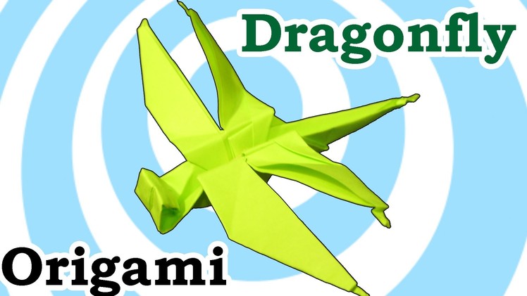 Origami Dragonfly Instructions [HD]