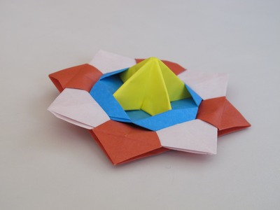 Origami - How to Make a Spinning Top