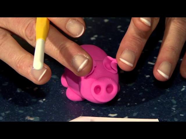 Perfect Pigs - learn to make them for sugarcraft, jewellery and craft projects
