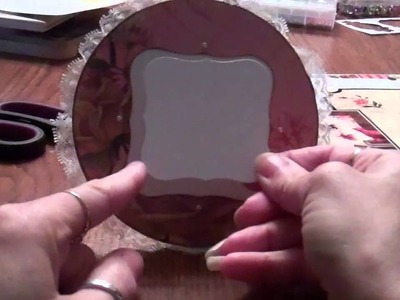 Picture frame using an old CD