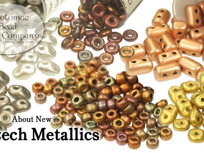 Product Spotlight: Metallic Czech Seed Bead Finishes