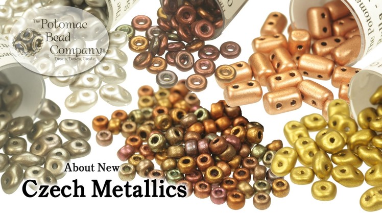 Product Spotlight: Metallic Czech Seed Bead Finishes
