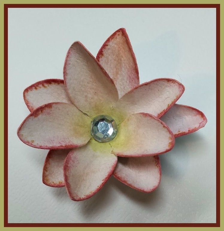Simple 5 Petal Handmade Paper Flower