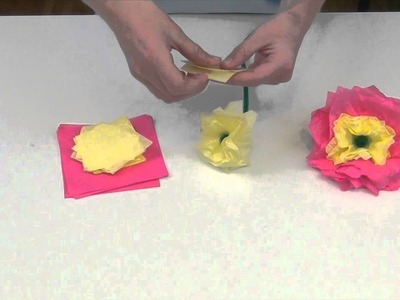 Tissue Paper Flowers