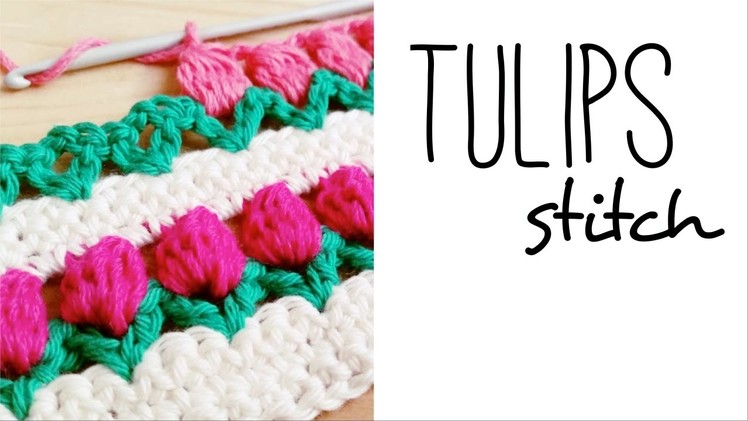 TULIP stitch crochet - so easy and lovely!