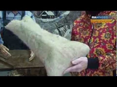 Valenki: From a Clump of Sheep's Wool to Fashionable Winter Footwear