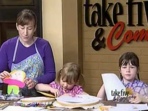 CraftSanity on TV: Making Flat Stanley projects with kids