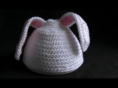 Crochet Easter Bunny Beanie Part 1 of 5