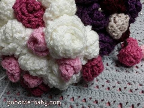 Crochet Flower Bouquet Tutorial