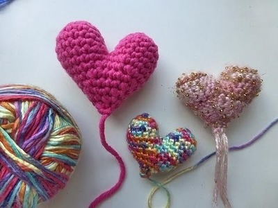 Crochet with eliZZZa * Crochet Amigurumi Heart for Mothers Day