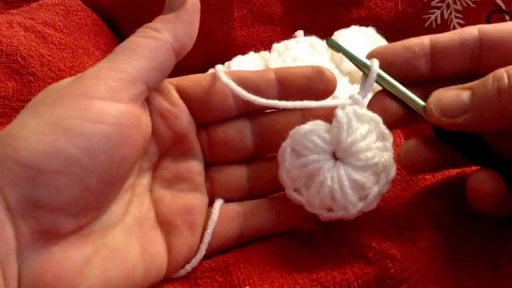 Cutest crochet puff stitch facial pads. . 