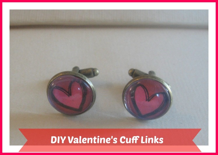 DIY  Cufflinks. DIY. Handmade Gift Ideas for Men.Tutorial. how to make cufflinks