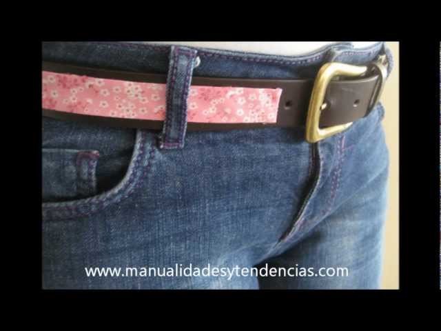 DIY: Customizar un cinturón. Customized belt