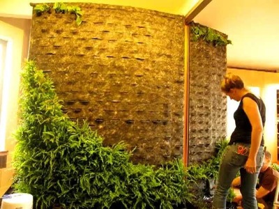 DIY How to Making of Patrick Blanc Style Green wall Vertical Garden