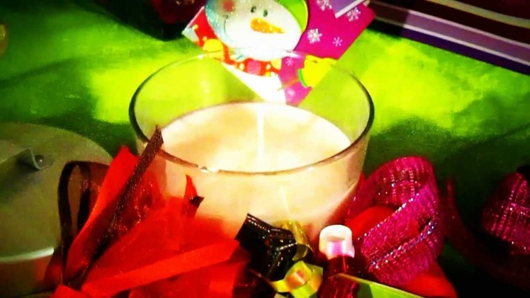 . ::*DIY*::.  Make your own candles - DIY Christmas Candles