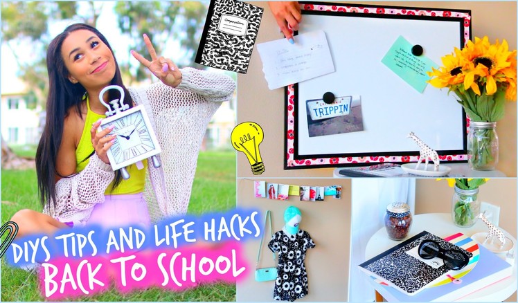 DIY Room Decorations + MAJOR Life Hacks for Back To School!