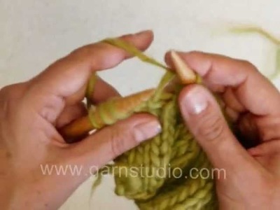 DROPS Knitting Tutorial: How to switch from one skein to next when knitting