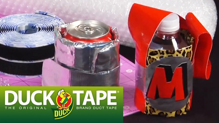 Duck Tape Craft Ideas: How to Make a Drink Koozie