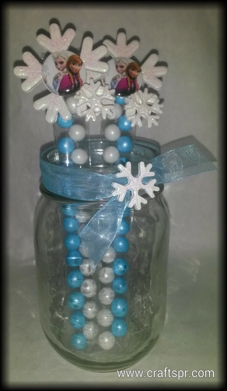 Frozen Wands DIY part 2 (Diorizella Events and Crafts)
