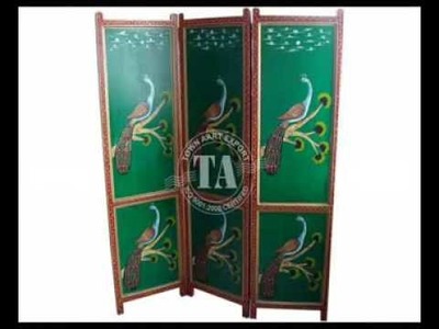 Furniture Wooden Screen Indian Furniture & Handicraft Manufacturer and Exporter (Painted Furniture)