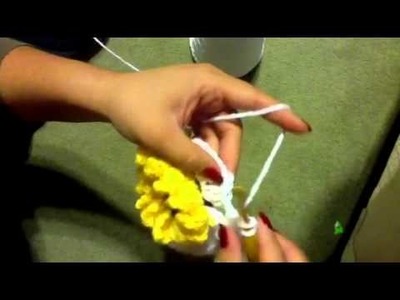 Girasol en crochet video # 3
