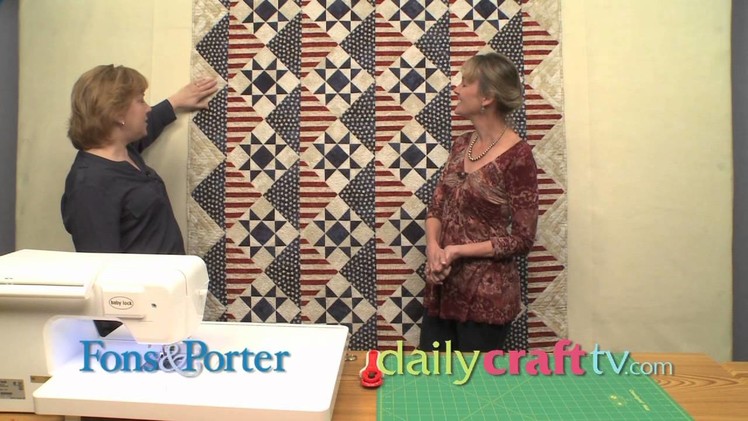 How to Make a Patriotic Quilt for Our Service Members