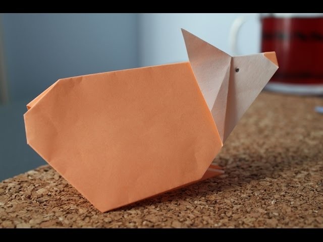 How to make an Origami Hamster
