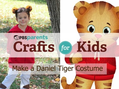 No-Sew Daniel Tiger Costume | Crafts for Kids | PBS Parents