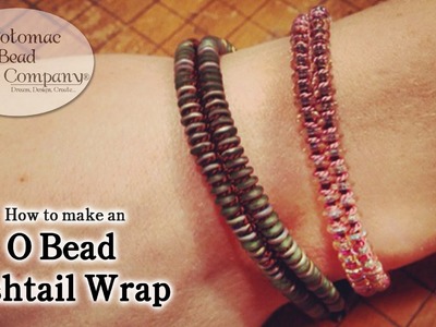 O Bead Fishtail Wrap Bracelet