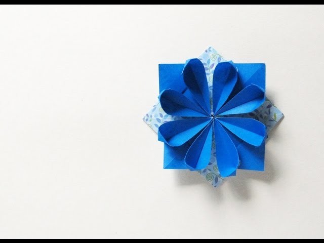 Origami Flower Pin