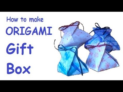 Origami - Gift box "Díszdoboz"