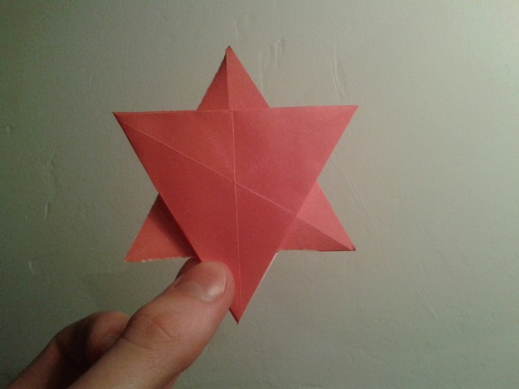 Origami Six Point Star