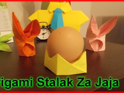 Origami: Uskršnji Stalak Za Jaja Od Papira - How To Make Easter Egg Cup