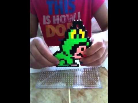 Perler Beads Mario Frog Suit