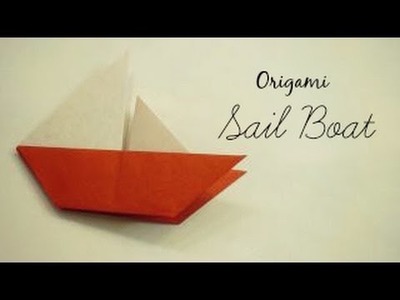 Sail Boat Origami Instructions (Traditional Origami)