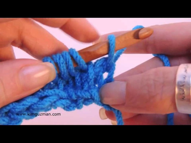 Tunisian Crochet: Simple Stitch (aka Afghan Stitch) (Left Handed)