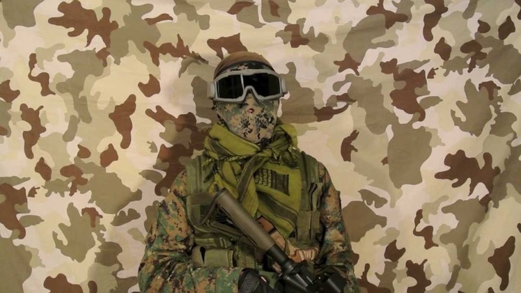 Airsoft How To - Get full face protection without a full face mask