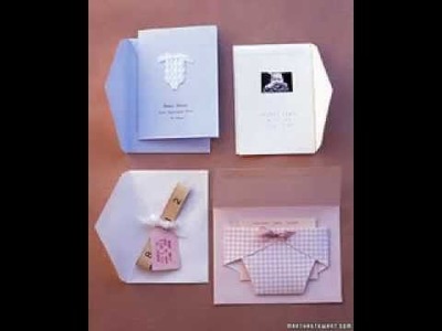 Awesome DIY birth announcement ideas