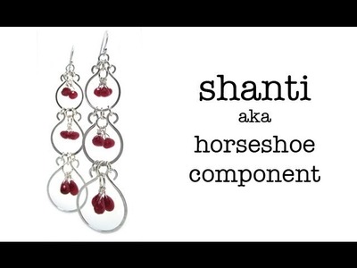Bead Snack Video: Horseshoe Earring Wire Component at The Bead Gallery, Honolulu