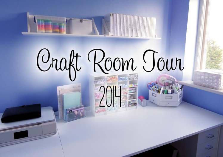 Craft Room Tour 2014 | The Card Grotto