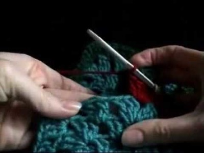 Crochet Hexagon Granny Part 3 of  5  - Tutorial includes joining