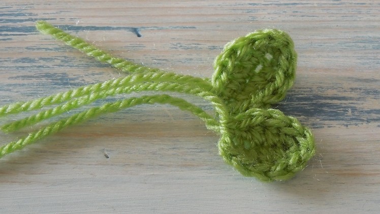 (Crochet) How To - Crochet a Small Leaf