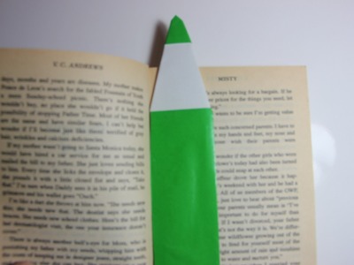 DIY : Easy- Origami Pencil Bookmark
