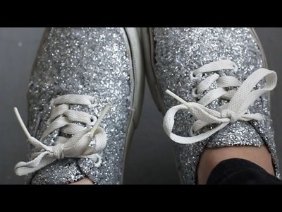 DIY: Glitter Shoes REVAMP YOUR OLD SHOES!