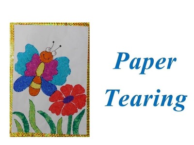 DIY -  How to do Paper Tearing
