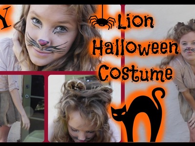 DIY Lion Halloween Costume | Haley Lynne