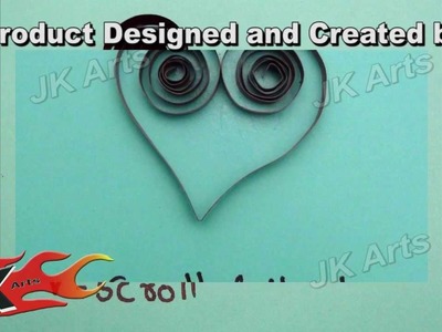 DIY Paper Quilling Basic Shapes - JK Arts 063